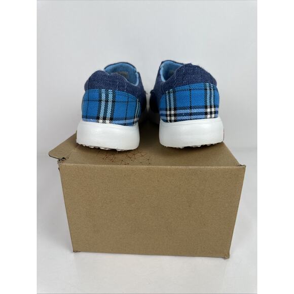 OrthoComfoot Womens Size 9 (EU 40) Blue Slip On Orthotic Walking Shoes - Picture 2 of 8